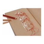 Clairefontaine Kraftpapier A2 braun 120g 25Bl