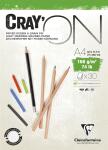 Clairefontaine Cray’On A4 weiss 160g 30Bl