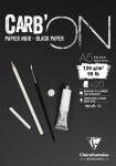 Clairefontaine CarbOn A5 Schwarz 120g 20Bl