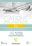 Clairefontaine Transparentpapierblock A2 50Bl 55g