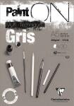 Clairefontaine PaintOn gr Fgekörnt A5 250g 30Bl