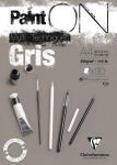 Clairefontaine PaintOn gr Fgekörnt A4 250g 30Bl