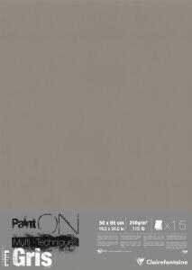 Clairefontaine PaintOn gr 50x65 15Bl 250g