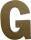 Clairefontaine Grossbuchstabe G Fantasie 5x22x30