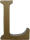 Clairefontaine Grossbuchstabe L Fantasie 5x22x30