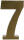 Clairefontaine Zahl 7 gross Fantasie 5x22x30