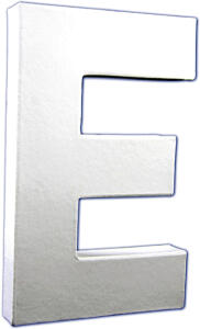 Clairefontaine Buchstabe E 3x13,5x20,5cm