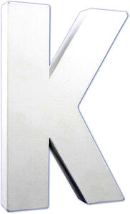 Clairefontaine Buchstabe K 3x13,5x20,5cm
