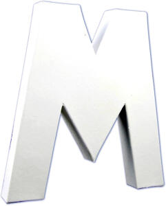 Clairefontaine Buchstabe M 3x13,5x20,5cm