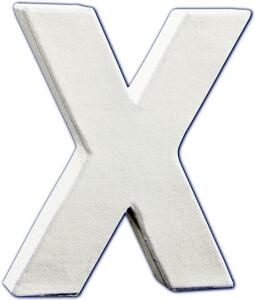 Clairefontaine Buchstabe X 1,5x10,5x12cm