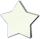 Clairefontaine Stern klein gefüllt 12x12x15