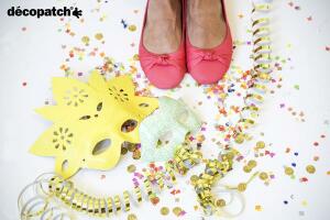 Clairefontaine Maske - Karneval klein - Blume
