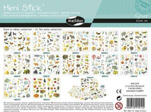 Maildor Pack mit 12 Blättern 21x16cm Mimi Stick