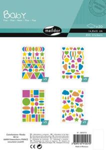 Maildor Baby, 20 Bogen 14,8x21cm, Neon
