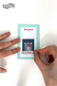 Clairefontaine SecretStick Aufrub 2Bg A6 Polaroid