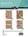 Maildor Geometrische Formen sort. Sticker