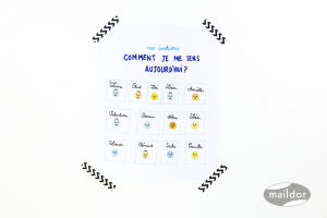 Maildor Lernsticker, Smileys, 16x21cm