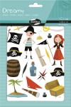Maildor Sticker,Dreamy,Piraten,15.6x23.7