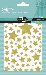 Maildor Glitty A6 Sterne 2Bg