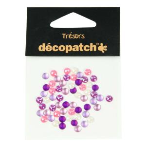 Clairefontaine Pack 60 Edelsteinen Rosa/Violett