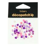 Clairefontaine Pack 60 Herzen Rosa/Violett