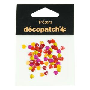Clairefontaine Pack 60 Herzen Gelb/Orange