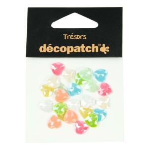 Clairefontaine Pack 24 Herzen 1 Pearl Pastell