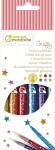 Avenue Mandarine Pack 6 Filzstifte Glitter