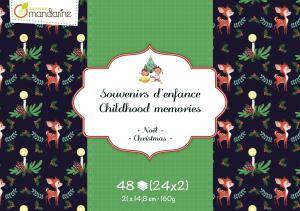 Avenue Mandarine Motivkarton Block A5, X-Mas