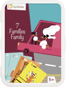 Avenue Mandarine Kartenspiel Happy Families