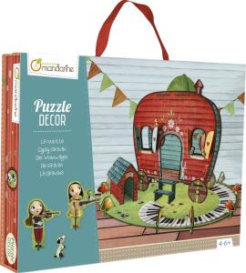 Avenue Mandarine Szenepuzzle Zirkuswagen