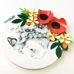 Avenue Mandarine Kreativ-Set Blumenkranz