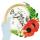 Avenue Mandarine Kreativ-Set Blumenkranz