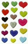 Maildor Stickers Cooky Herzen 7,5x12 1Bg