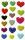 Maildor Stickers Cooky Herzen 7,5x12 1Bg