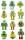 Maildor Stickers Cooky Roboter 7,5x12 1Bg