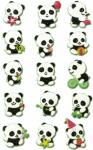 Maildor Stickers Cooky Panda 7,5x12 1Bg