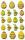Maildor Stickers Cooky Hasen&Eier 7,5x12 1Bg