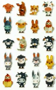 Maildor Stickers Cooky Bauernhof 7,5x12 1Bg