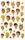 Maildor Stickers Cooky Kawai Puppen 7,5x12 1Bg