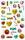 Maildor Stickers Cooky Kawaï Bonbon 7,5x12 1Bg