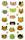 Maildor Stickers Cooky Katzenköpfe 7,5x12 1Bg