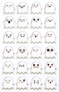 Maildor Stickers Cooky Gespenster 7,5x12 1Bg