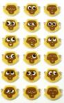 Maildor Stickers Cooky Affen 7,5x12 1Bg