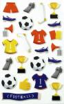 Maildor Stickers Cooky Fussball 7,5x12 1Bg