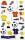 Maildor Stickers Cooky Fussball 7,5x12 1Bg