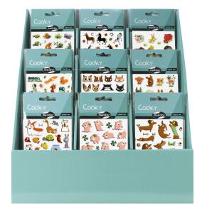 Maildor Cooky Display 9x10 Haustiere