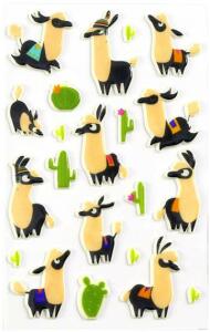 Maildor Stickers Cooky Lamas 7,5x12 1Bg