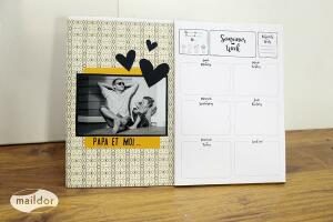 Maildor Wochenplaner 30x40cm A4 52Bl 90g