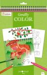 Avenue Mandarine Graffy Color, Malbuch Bauernhof